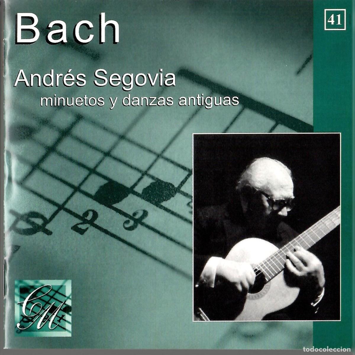 CDs de m&uacute;sica: CD Bach / Andr&eacute;s Segovia - Minuetos y Danzas Antiguas