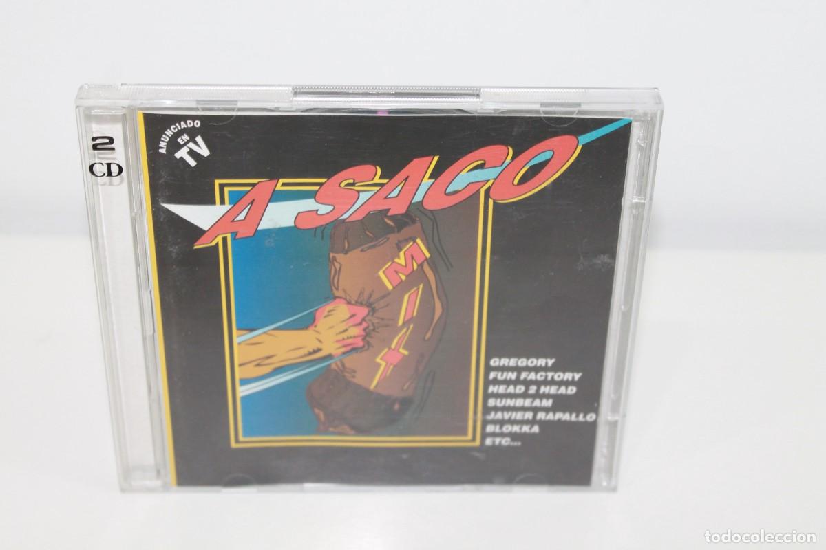 CDs de m&uacute;sica: A SACO MIX GREGORY FUN FACTORY HEAD 2 HEAD JAVIER RAPALLO DOBLE CD