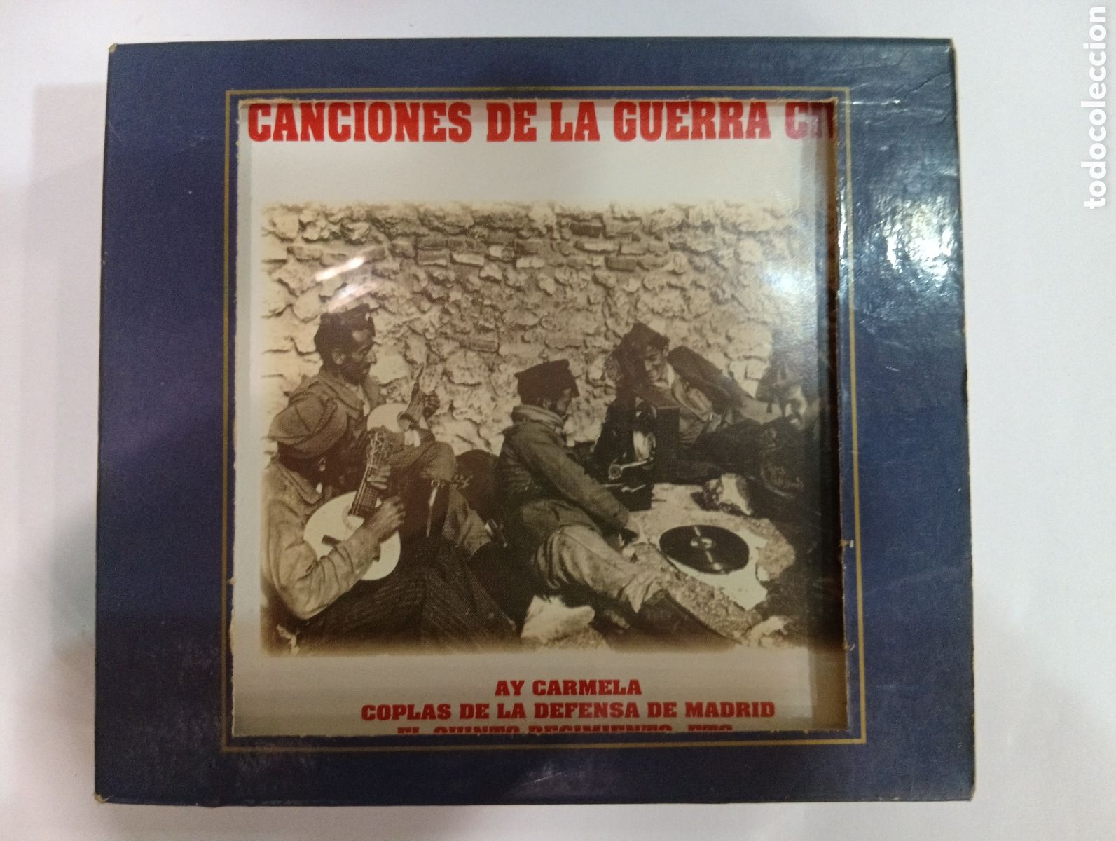 CDs de m&uacute;sica: Pack tres CD. Canciones de la Guerra Civil.
