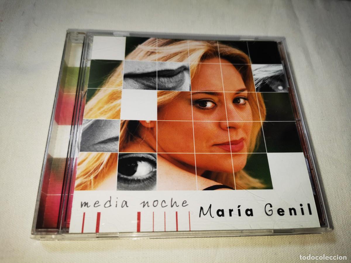 CDs de m&uacute;sica: MARIA GENIL Media noche CD ALBUM DEL A&Ntilde;O 2004 CONTIENE 10 TEMAS