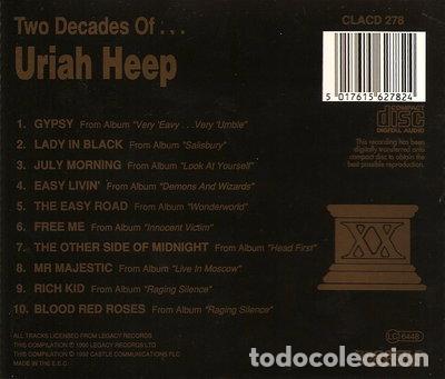 CDs de m&uacute;sica: Still 'eavy, Still Proud: Two Decades Of Uriah Heep- 5017615627824