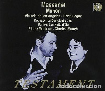 CDs de m&uacute;sica: Massenet: Manon- 0749677320324