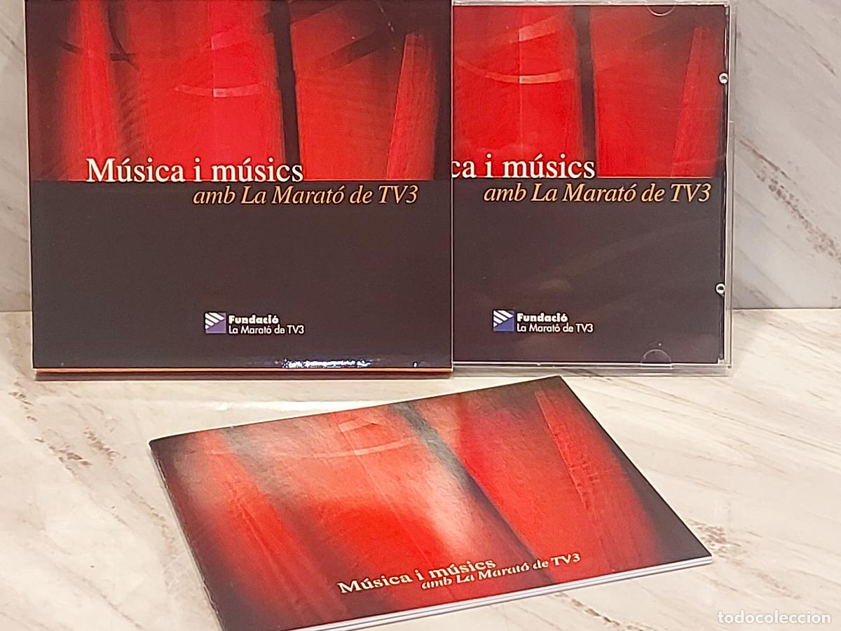 CDs de m&uacute;sica: M&Uacute;SICA I M&Uacute;SICS AMB LA MARAT&Oacute; DE TV3 | 2 CD + LIBRETO | 1999 | LUJO