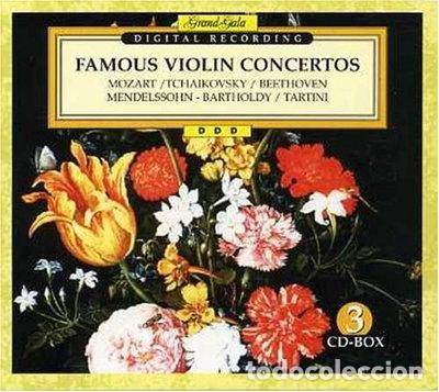 CDs de m&uacute;sica: Famous Violin Concertos- 8712177027668
