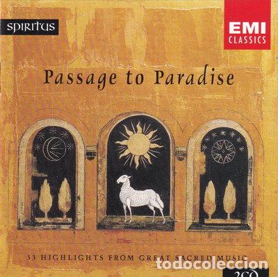 CDs de m&uacute;sica: Passage to Paradise: 33 Highlights from Great Sacred Music- 0724356924123