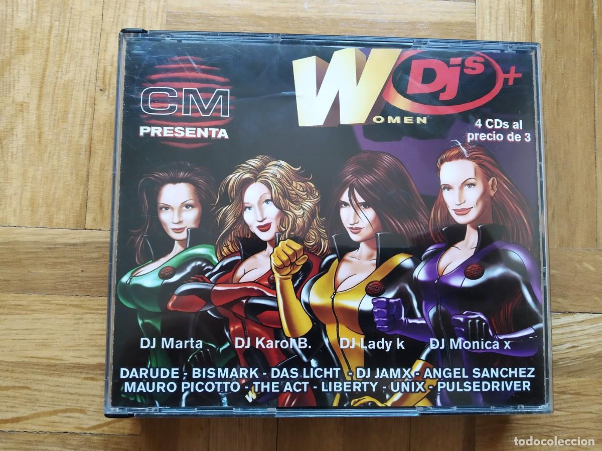 CDs de m&uacute;sica: 3 CD WOMEN DJ`S MONICA X DJ MARTA KAROL LADY K + LIBRETO CD`S COMO NUEVOS