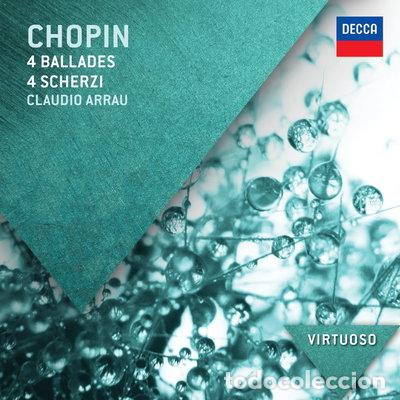 CDs de m&uacute;sica: Chopin: 4 Ballades, 4 Scherzi- 0028947856917