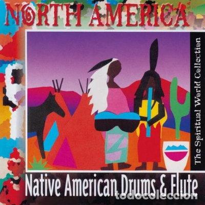 CDs de m&uacute;sica: North America: Native American Drums & Flute- 0689973604523