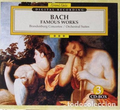 CDs de m&uacute;sica: Bach: Famous Works- 8712177027767