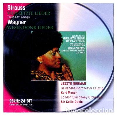 CDs de m&uacute;sica: Strauss: Vier letzte Lieder / Wagner: Wesendonck-Lieder- 0028946474228