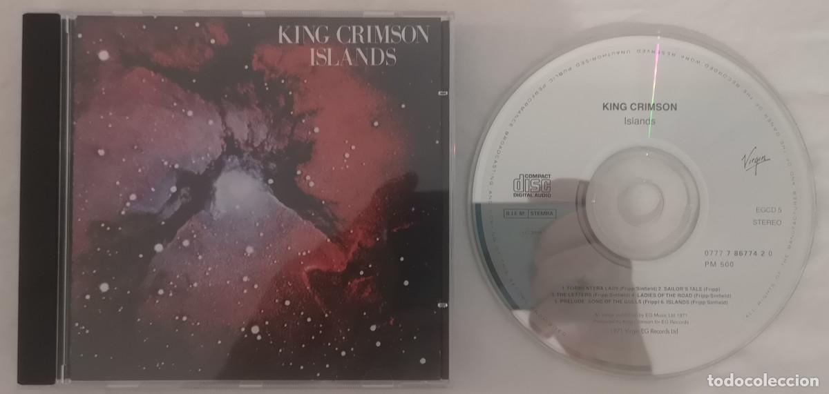 CDs de m&uacute;sica: (1) CD KING CRIMSON ISLANDS