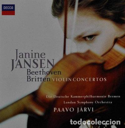 CDs de m&uacute;sica: Beethoven & Britten Violin Concertos- 0028947821113