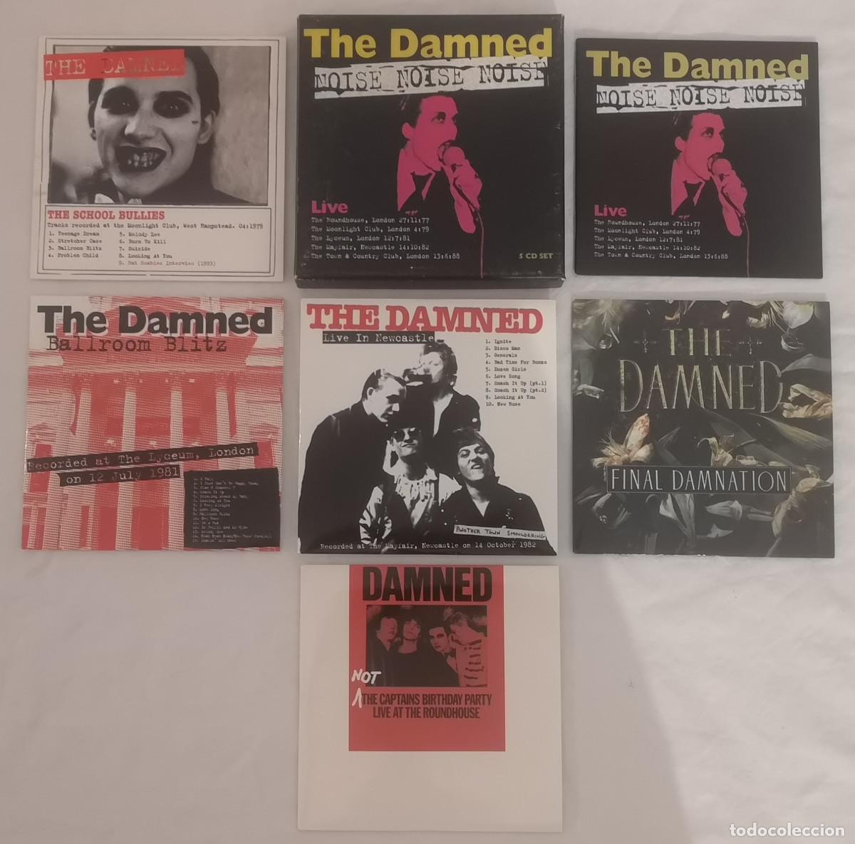CDs de m&uacute;sica: (1) CD THE DAMNED NOISE NOISE NOISE LIVE (BOX SET) 2006