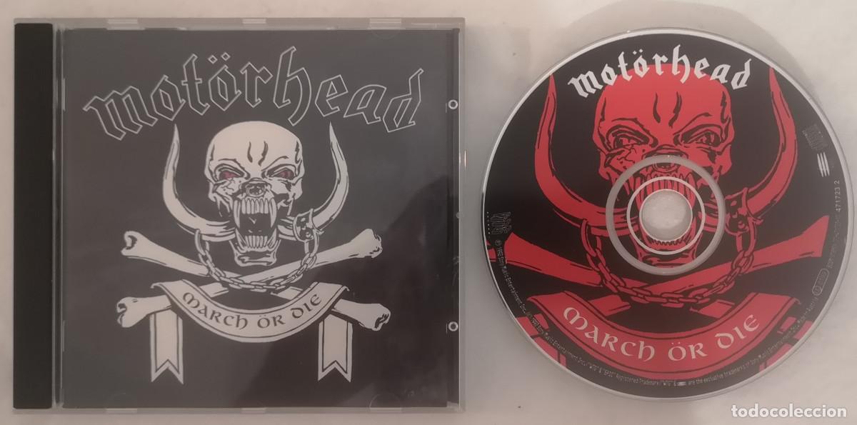 CDs de m&uacute;sica: (1) CD MOTORHEAD MARCH OR DIE 1992