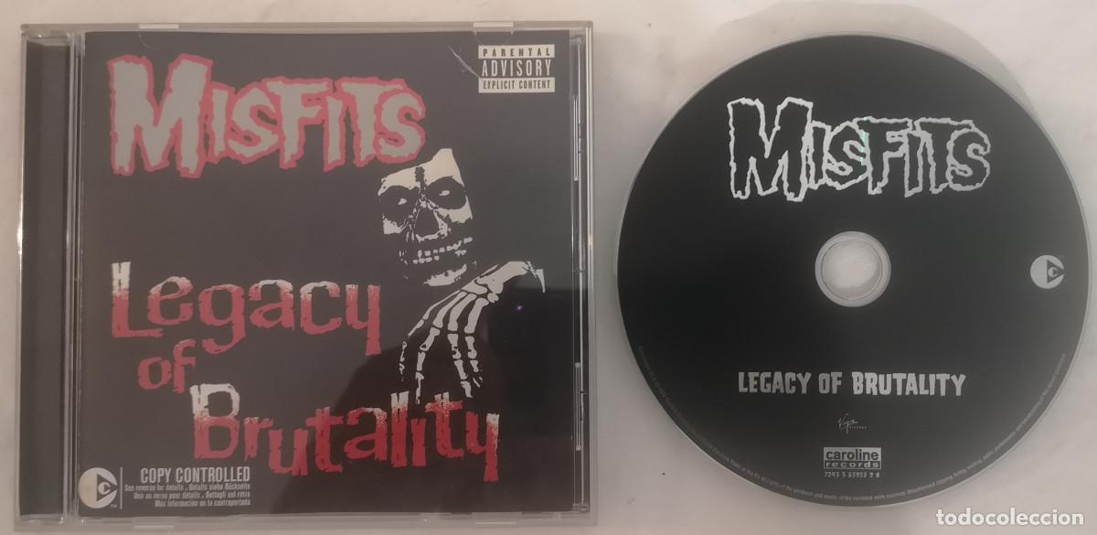 CDs de m&uacute;sica: (1) CD MISFITS LEGACY OF BRUTALITY