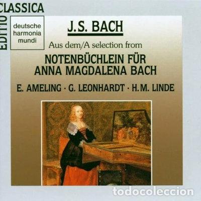CDs de m&uacute;sica: Notenb&uuml;chlein F&uuml;r Anna Magdalena Bach- 0035627715020