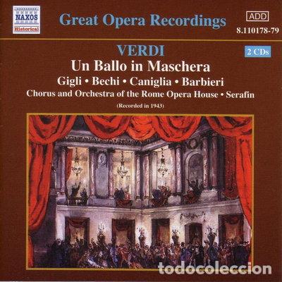 CDs de m&uacute;sica: Un ballo in maschera- 0636943117828