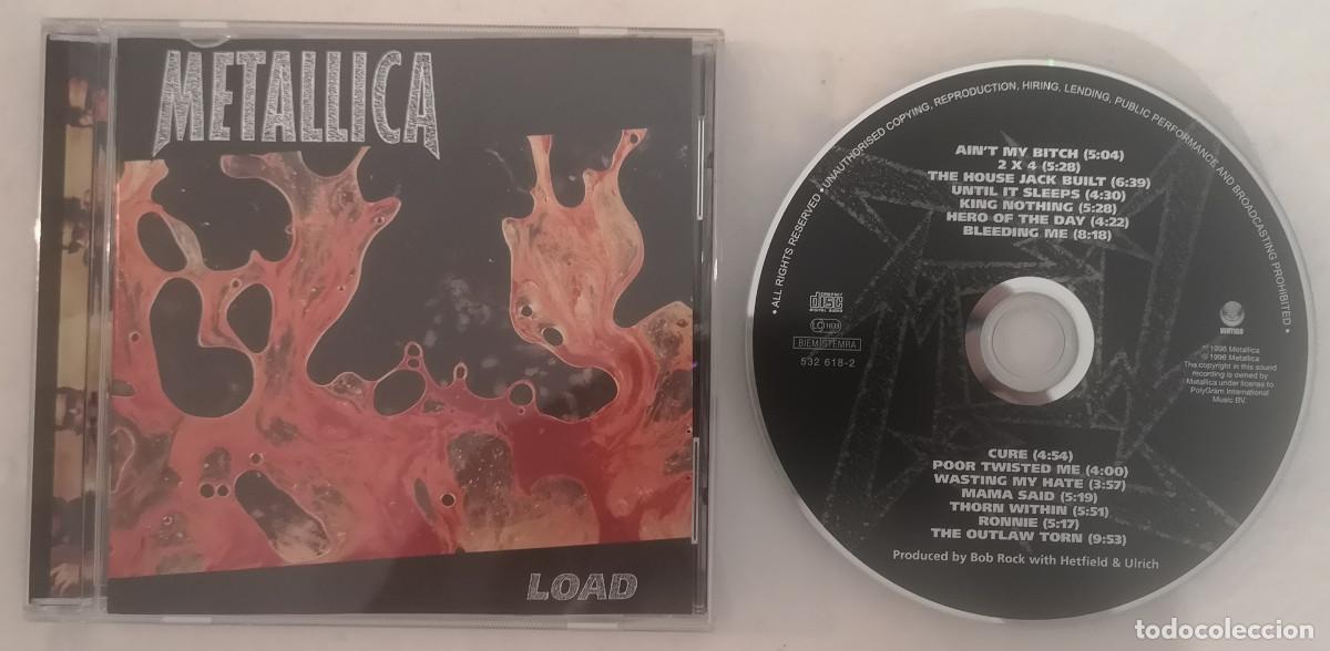 CDs de m&uacute;sica: (1) CD METALLICA LOAD 1996