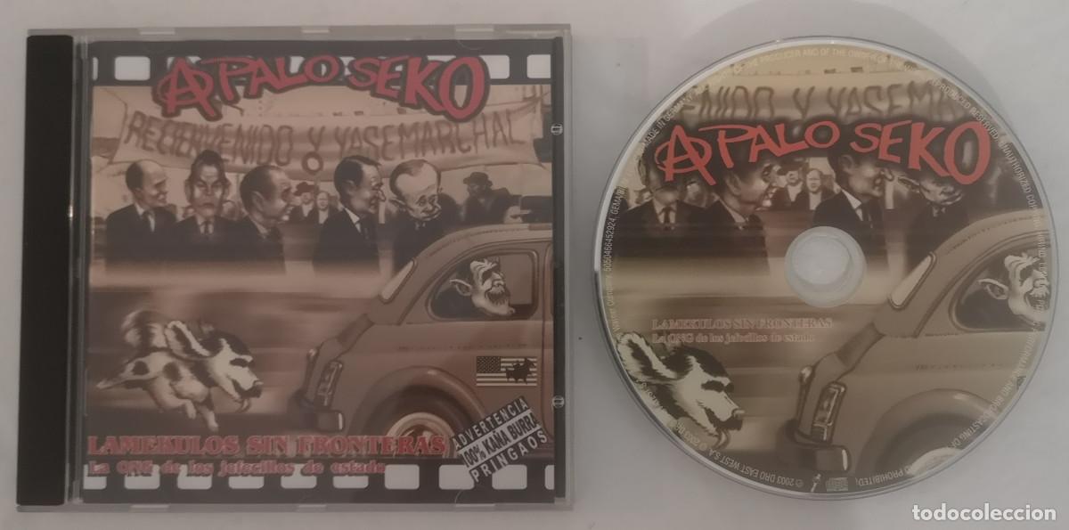 CDs de m&uacute;sica: (1) CD A PALO SEKO LAMEKULOS SIN FRONTERAS 2003