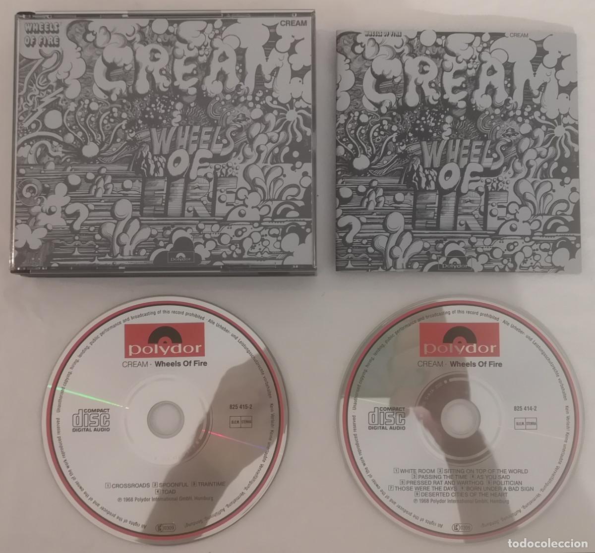 CDs de m&uacute;sica: (1) CD CREAM WHEELS OF FIRE