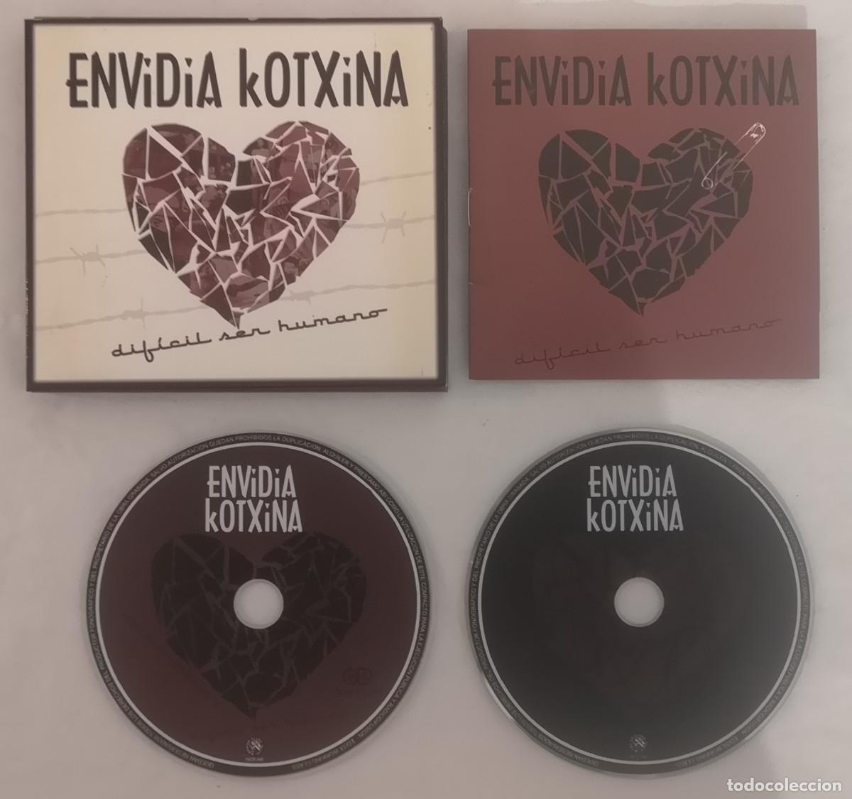 CDs de m&uacute;sica: (1) CD ENVIDIA KOTXINA DIF&Iacute;CIL SER HUMANO 2008