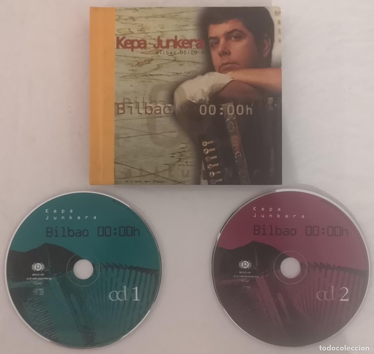 CDs de m&uacute;sica: (1) CD KEPA JUNKERA BILBAO 00:00 1998