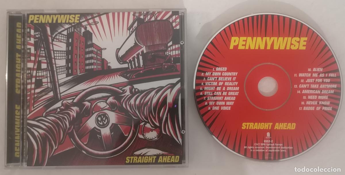 CDs de m&uacute;sica: (1) CD PENNYWISE STRAIGHT AHEAD 1999