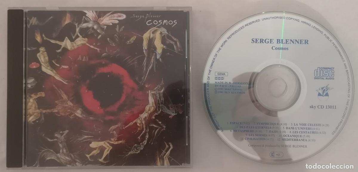 CDs de m&uacute;sica: (1) CD SERGE BLENNER COSMOS 1990