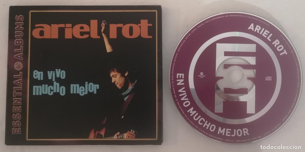 CDs de m&uacute;sica: (1) CD ARIEL ROT EN VIVO MUCHO MEJOR 2008