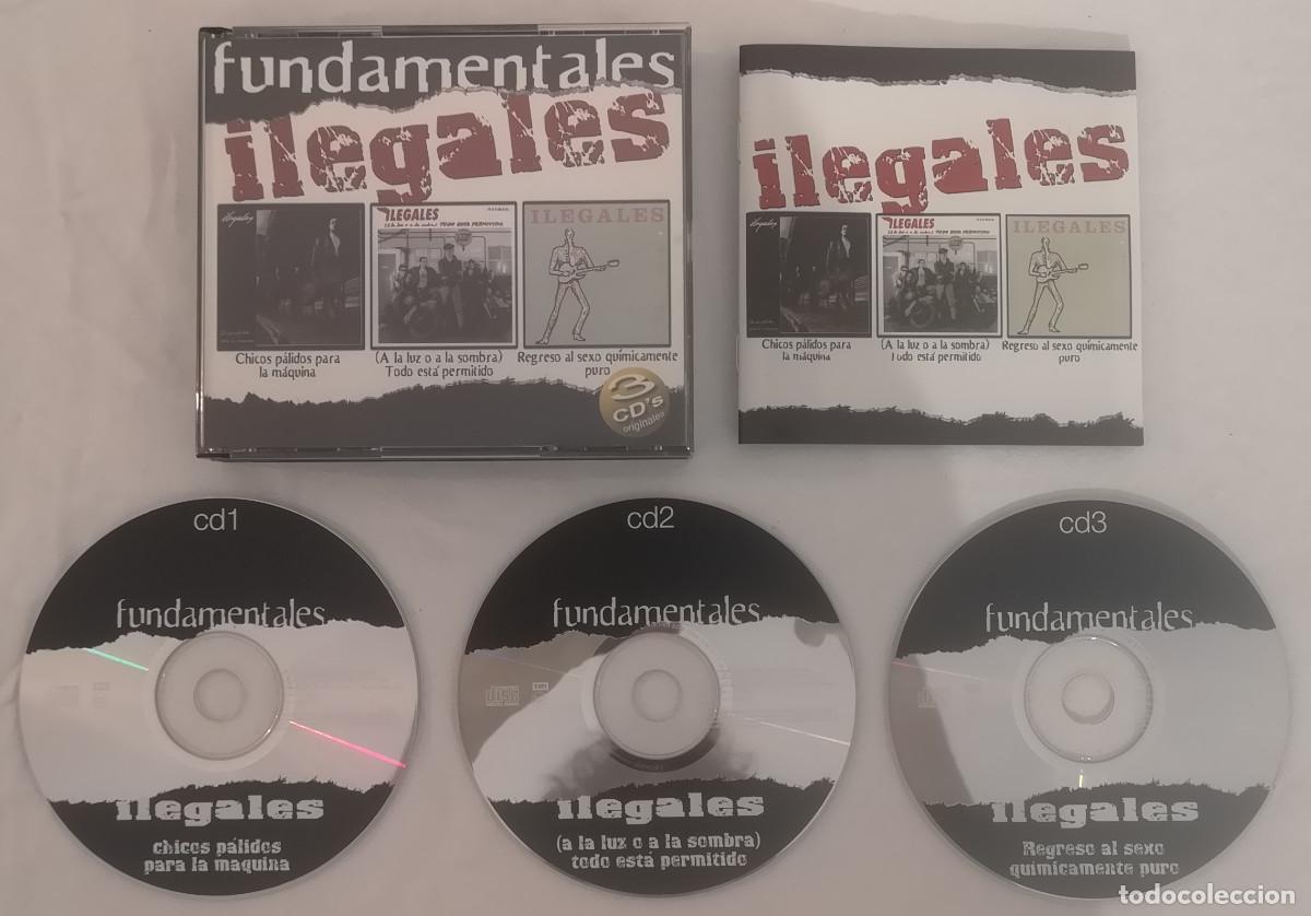 CDs de m&uacute;sica: (1) CD ILEGALES FUNDAMENTALES 2004
