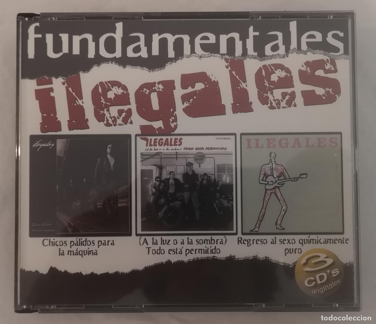 CDs de m&uacute;sica: (1) CD ILEGALES FUNDAMENTALES 2004 - Foto 2