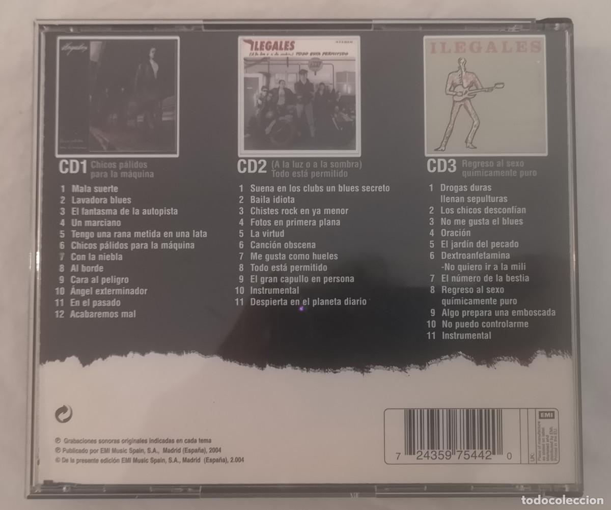 CDs de m&uacute;sica: (1) CD ILEGALES FUNDAMENTALES 2004 - Foto 3