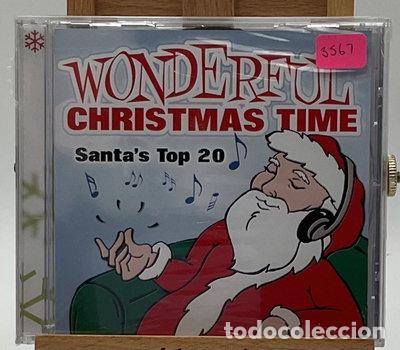 CDs de m&uacute;sica: Wonderful Christmas Time: Santa's Top 20- 9316797997920