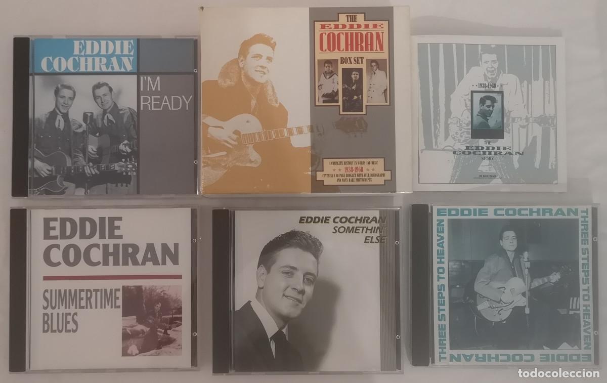 CDs de m&uacute;sica: (1) CD THE EDDIE COCHRAN (BOX SET) 1988
