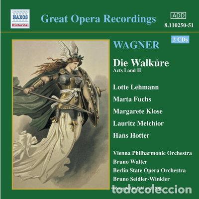 CDs de m&uacute;sica: Die Walk&uuml;re: Acts I and II- 0636943125021
