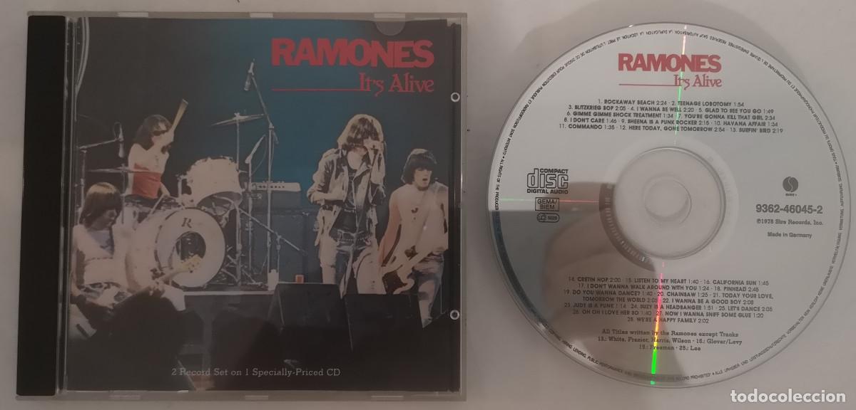 CD di Musica: (2) CD RAMONES IT'S ALIVE 1990
