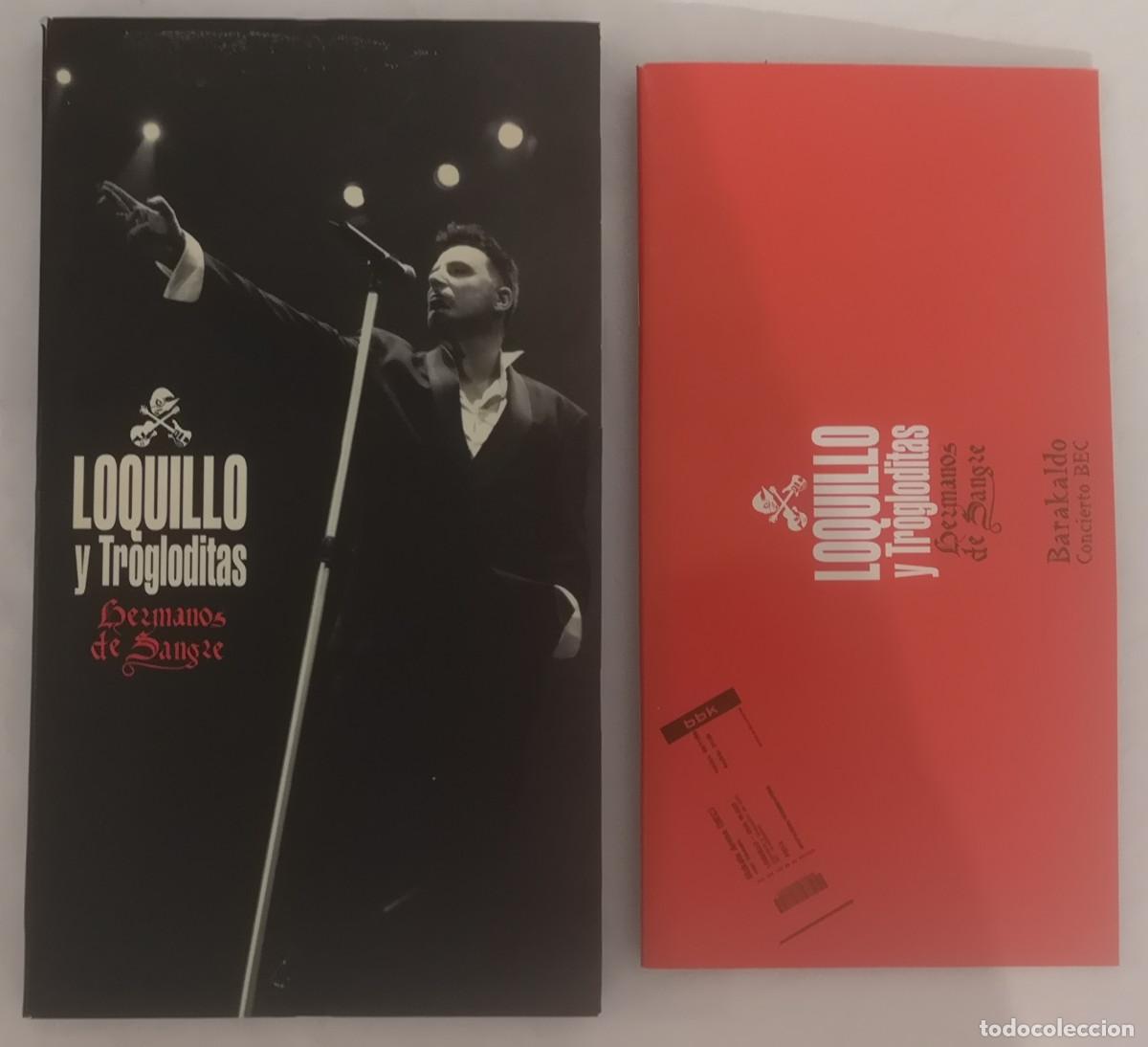 CDs de m&uacute;sica: (2) CD LOQUILLO Y TROGLODITAS HERMANOS DE SANGRE (COFRE SET) 2006