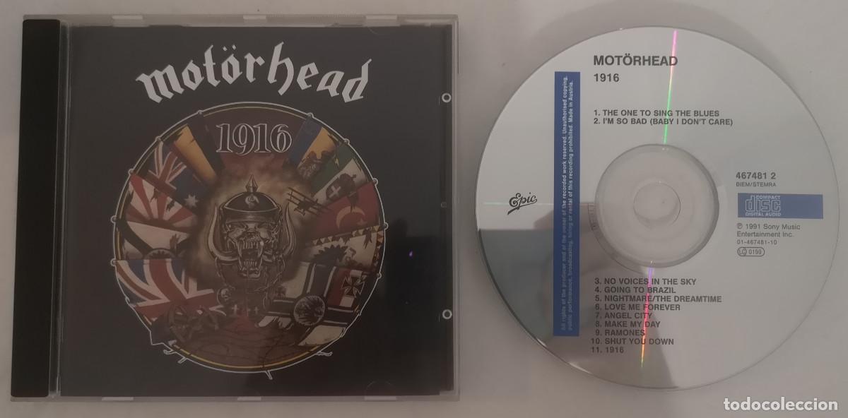 CDs de m&uacute;sica: (2) CD MOTORHEAD (1916) 1991