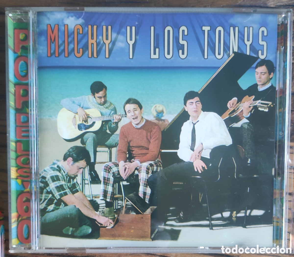 CDs de m&uacute;sica: CD Micky y Los Tonys &ndash; Pop de los 60 (Edici&oacute;n Original BMG / Zafiro 1998)