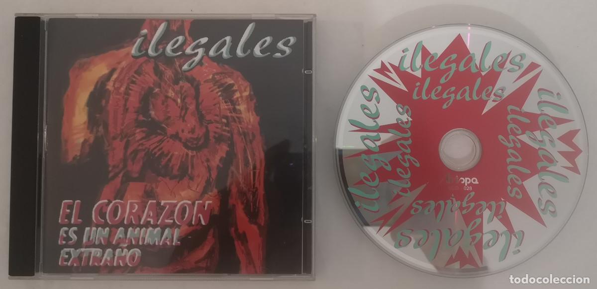 CDs de m&uacute;sica: (2) CD ILEGALES EL CORAZ&Oacute;N ES UN ANIMAL EXTRA&Ntilde;O 1995