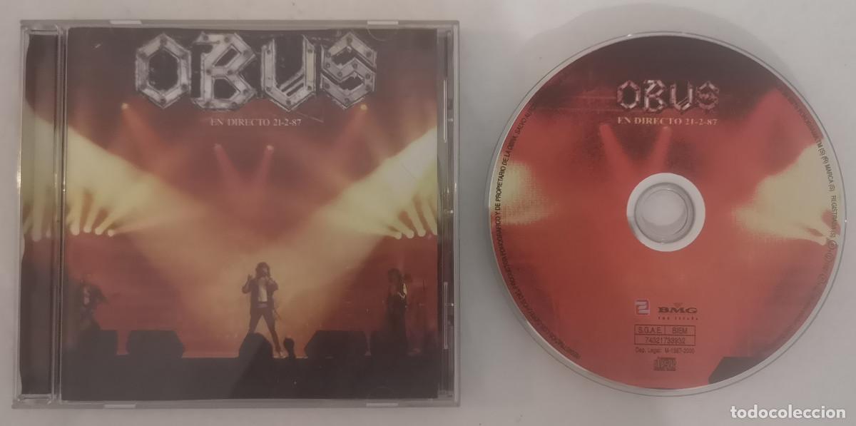 CDs de m&uacute;sica: (2) CD OBUS EN DIRECTO 2000