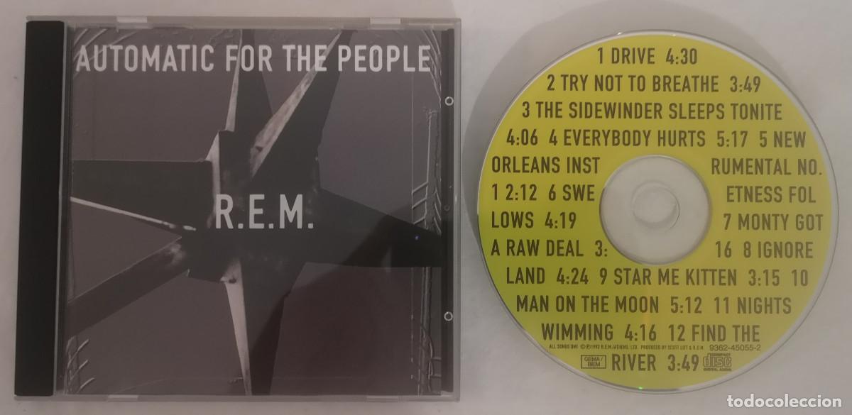 CDs de m&uacute;sica: (2) CD REM AUTOMATIC FOR THE PEOPLE 1992