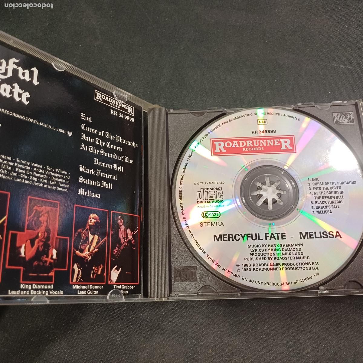 CDs de m&uacute;sica: MERCYFUL/MELISSA/CD METAL. - Foto 2