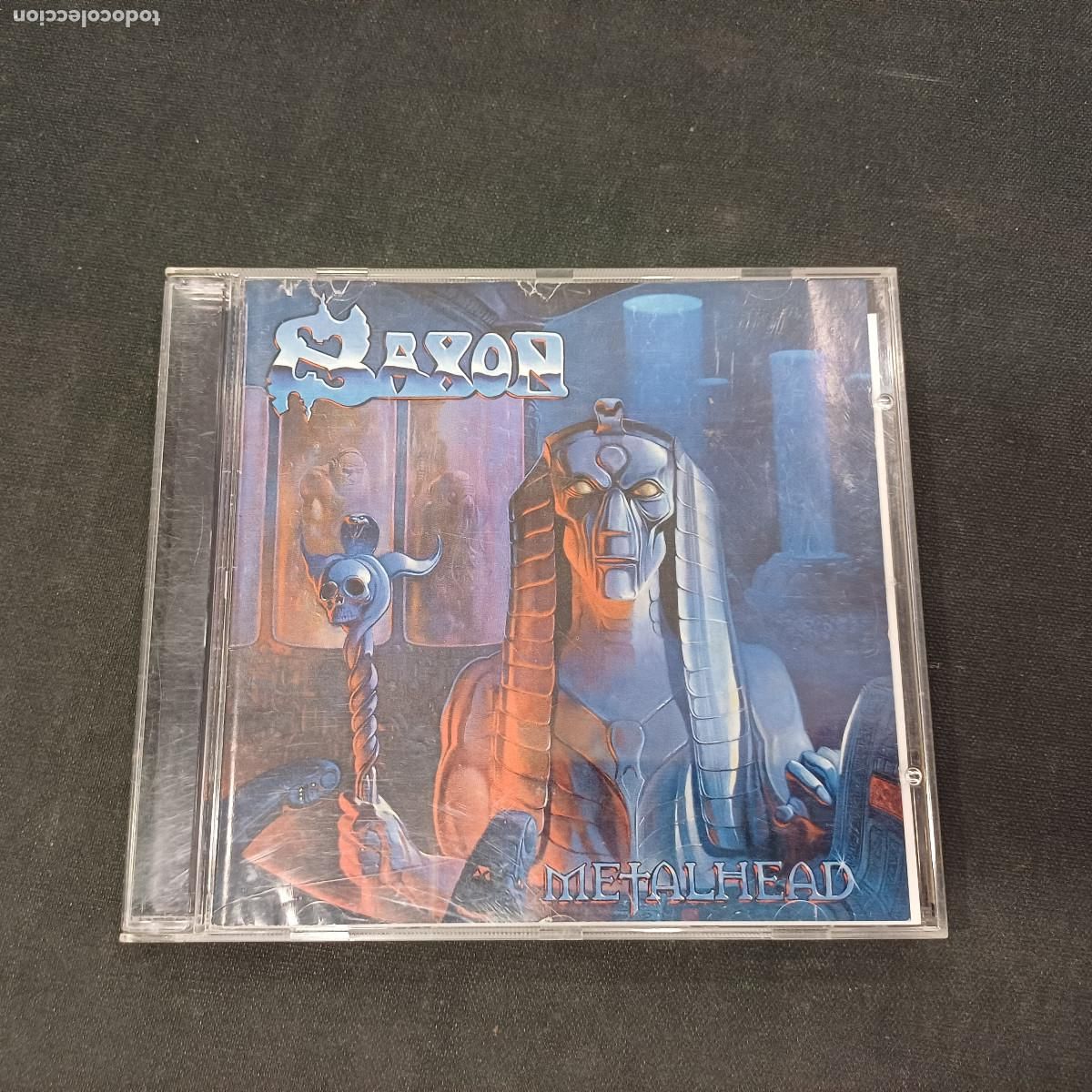 CDs de m&uacute;sica: SAXON/METALHEAD/CD METAL.