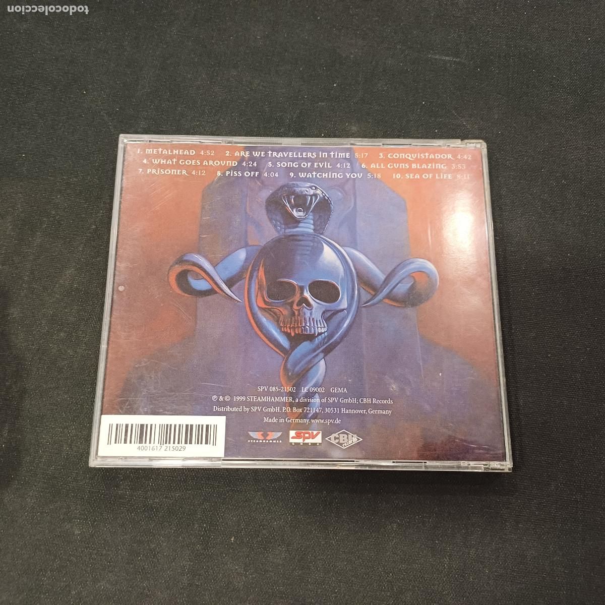 CDs de m&uacute;sica: SAXON/METALHEAD/CD METAL. - Foto 3