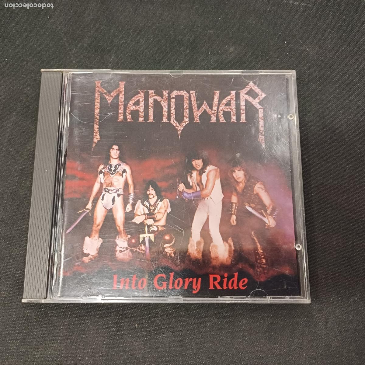 CDs de m&uacute;sica: MANOWAR/INTO GLORY RIDE/CD METAL.