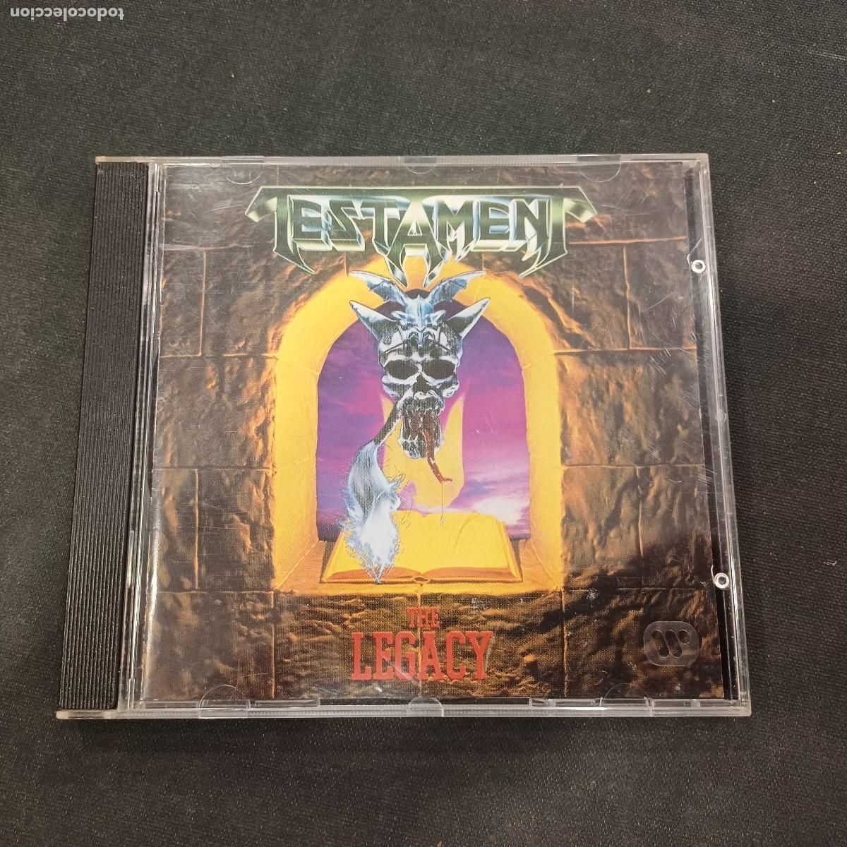 CDs de m&uacute;sica: TESTAMENT/THE LEGACY/CD METAL. - Foto 1