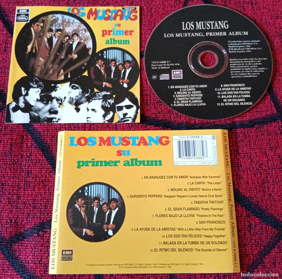 CDs de m&uacute;sica: LOS MUSTANG ** Su Primer Album ** CD 1996