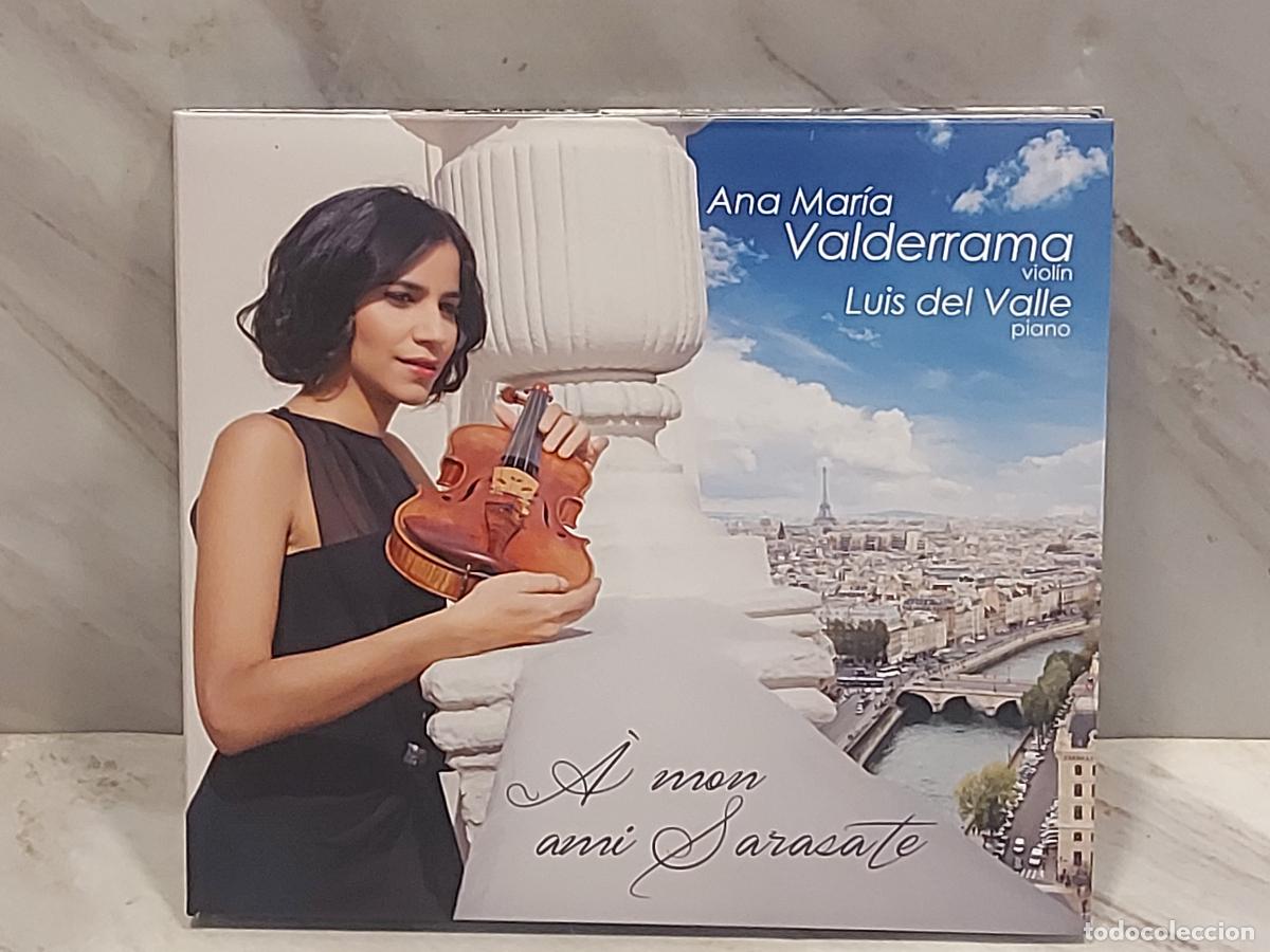 CDs de m&uacute;sica: ANA MAR&Iacute;A VALDERRAMA & LUIS DEL VALLE &ndash; &Agrave; MON AMI SARASATE | CD 2015 | DIGIPACK | LUJO