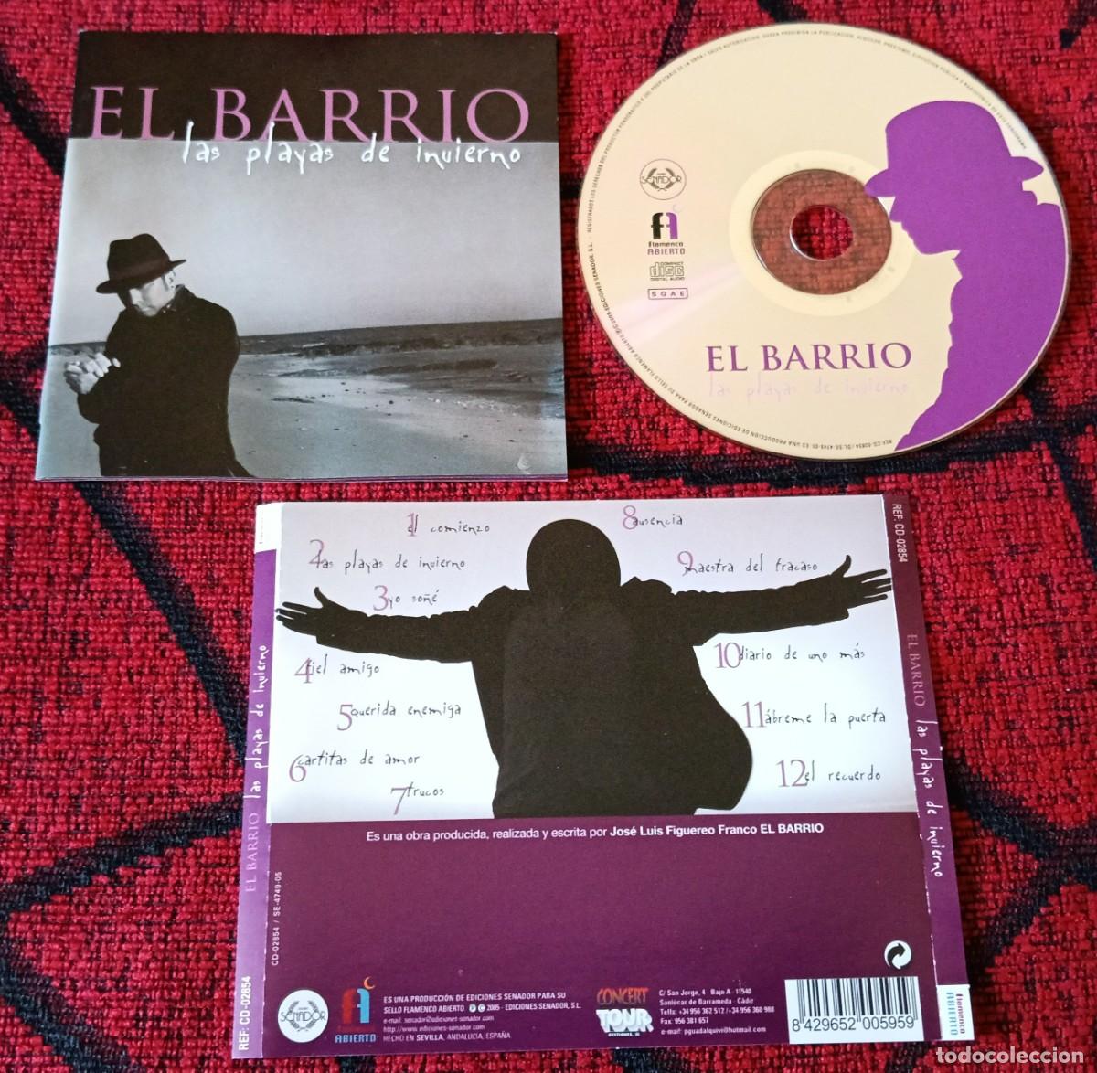 CDs de m&uacute;sica: EL BARRIO ** Las Playas De Invierno ** CD 2005